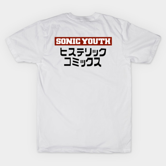 Sonic Youth as worn by kurt cobain Kurt Cobain TShirt TeePublic